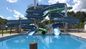 OEM glasvezel waterpark glijbaan 2 persoon Aqua Attract Park Games Rides
