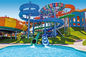 220 M3/H 12 mm glasvezel waterpark glijbaan voor kinderen waterpark speeltoerusting