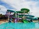 OEM Kids Aqua Water Park Games Glasvezelslide voor kinderen zwembad