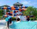 OEM Outdoor Amusement Park Kinders Games Water Rides Glasvezel Glijbaan te koop