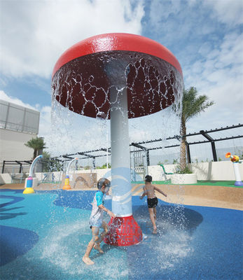Grote het Parkparaplu 2.0M van het Glasvezelwater Diameter Children Mushroom-Waterfontein