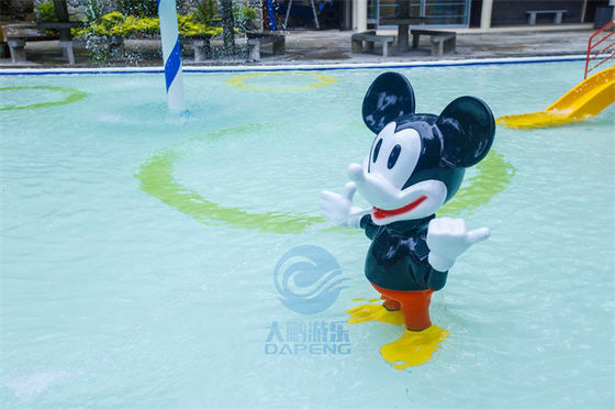 Goede prijs. Het Park van Mickey Mouse Splash Pad Water Toy Fiberglass For Children Aqua online