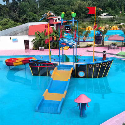 Goede prijs. Van de de Torendia van het glasvezelwater van het de Piraatschip de Antiroestspeelplaats Aqua Park Slides online