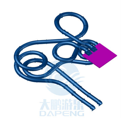 Goede prijs. van de de Diadubbel Ingesloten Glasvezel van 10m Swimming Pool Water Anti UV Statisch online