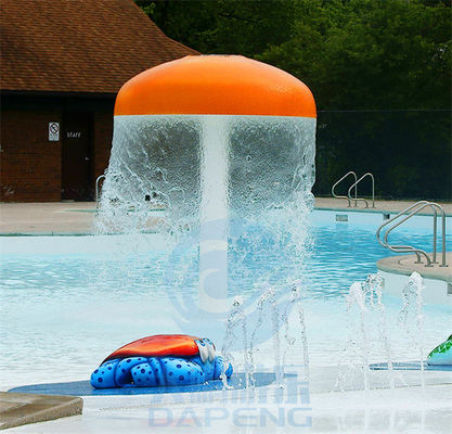 Goede prijs. De Plonsstootkussen van het kinderenwater 3.0m het Waterfonteinen van de Hoogtepaddestoel voor Nevelpark online