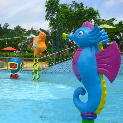Goede prijs. Het Parkmateriaal van het waterthema, de Nevel van het Spelseahorse van het Glasvezelwater voor Jonge geitjes online