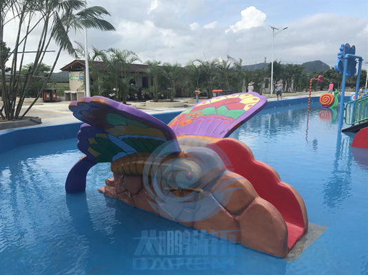 Goede prijs. Van de het Waterdia van glasvezeljonge geitjes Anti UV van Cat Duck Rabbit Mini Water Slide Leuke online