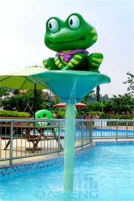 Goede prijs. De Dieren die van jonge geitjesaqua park equipment water squirting zich op een Pool bevinden online