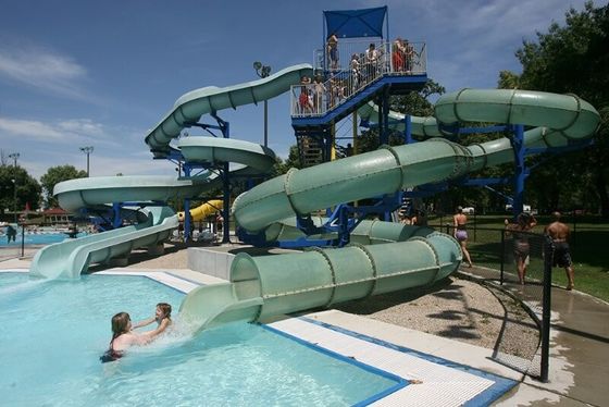 Goede prijs. Aqua Water Play Kids Tube Slide Set Glasvezel Park Speelgoed Voor zwembad online