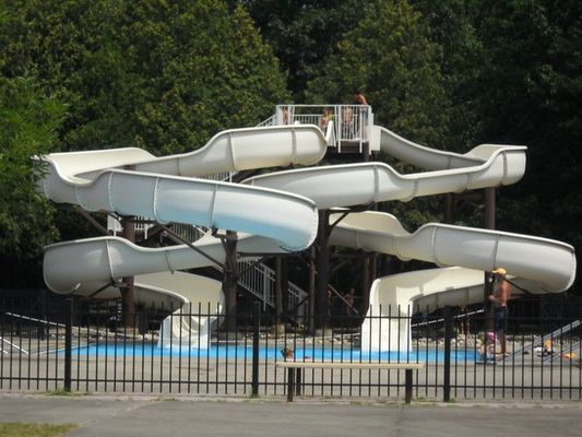 Vermaak Kind Waterpark apparatuur Kinderen spelen dia's Set