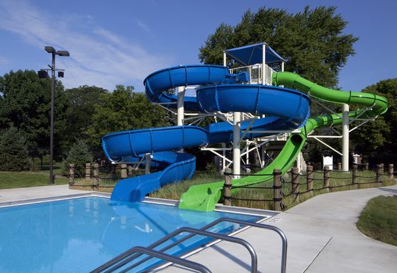 Goede prijs. Themepark Rides Water Games Outdoor Games Glasvezel zwembad glijbanen Set voor kinderen online