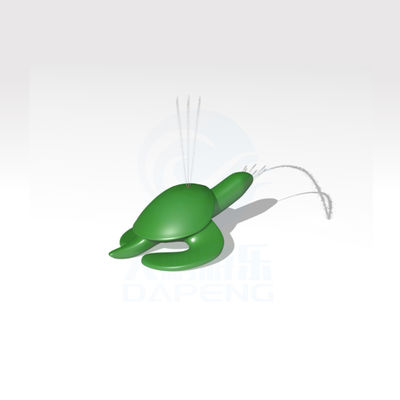 Goede prijs. Waterpark Kind Splash Pad Feature Waddle Pool Sprinkler Equipment Schildpad Vorm Spray Toy online