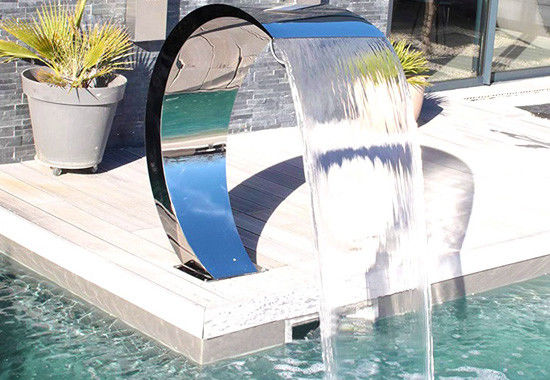 Goede prijs. Kunstmatig roestvrij staal zwembad SPA zwembad apparatuur Cascade waterval online