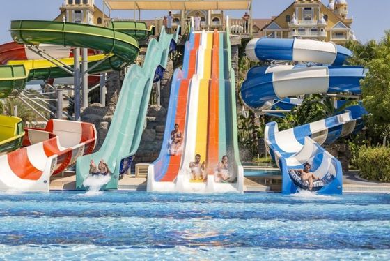 Goede prijs. OEM Achtertuin Glasvezel Grote waterglijbanen voor buiten Kinderen speeltuin online