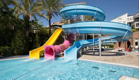 Goede prijs. ODM Kinderen Waterpark Speelritten Vermaak Glasvezel Glijbaan te koop online