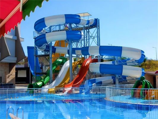 Goede prijs. OEM Outdoor Water Park Games Play Sets Swimming Pool Tube Slide voor kinderen online