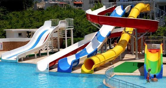 Water Aqua Park apparatuur speeltuin Glasvezel glijbaan voor kinderen
