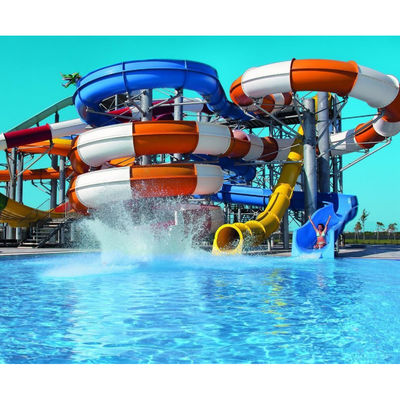 Kinderen Bing Glasvezel zwembad waterglijbaan pretpark ritten