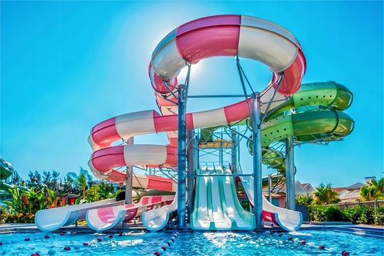 Goede prijs. 5m Hoogte Kinderen Waterglijbaan Aqua Park Speelplaats Sport Speelapparatuur Voor kinderen online