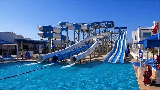 Goede prijs. Residentieel zwembad Glasvezel waterglijbaan Outdoor Kinderen speeltuin apparatuur online