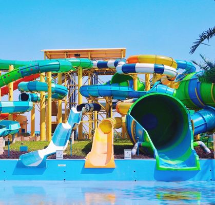 Goede prijs. Volwassenen Grote waterglijbaan Waterpark Amusement Games Rides online