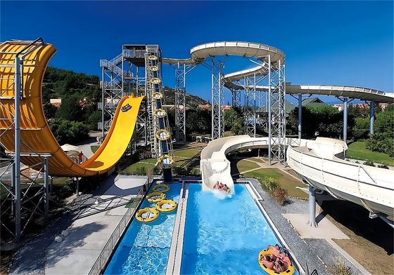 Goede prijs. ODM Water Amuse Aqua Park Rides Glasvezelslide voor zwembad online
