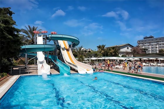 Kinderen waterpark sport aangepaste speelhuis glijbanen voor buitenspellen
