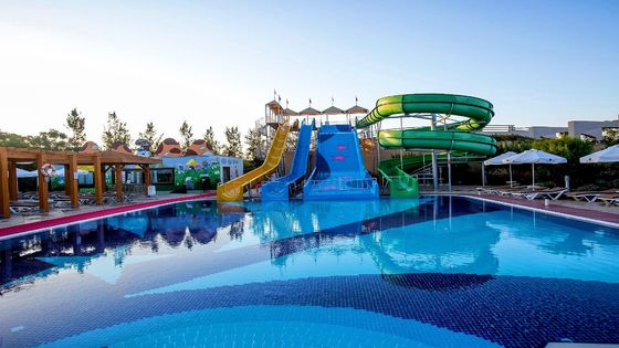Goede prijs. Water amusement games park soft play apparatuur glasvezel glijbaan voor volwassenen online