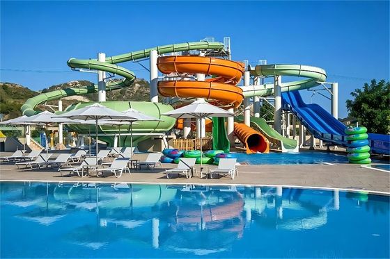 Goede prijs. Waterpark Carnaval Ride Zwembad Accessoires Glasvezel Glijbaan Voor Kinderen online
