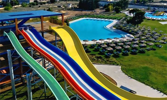 ODM Volwassenen Outdoor speeltuin apparatuur zwembad waterbuis glijbanen boven de grond