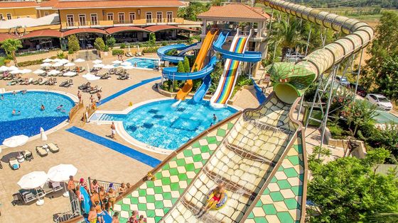 Goede prijs. Buiten amusementspark Rijdbuis Water glasvezel glijpartijen online