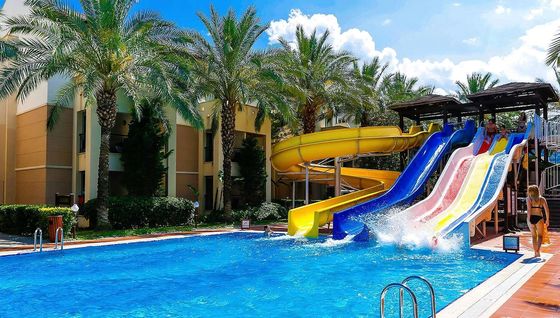 Goede prijs. OEM Water Aqua Amusement Waterpark Rides Glasvezel glijbanen voor kinderen online
