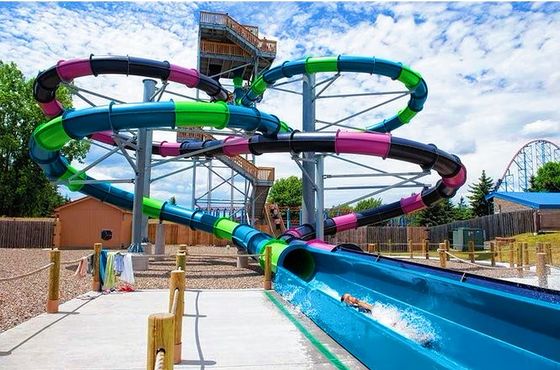 ODM Outdoor commercieel water amusement park speeltuin zwembad Tube glijbaan voor kinderen