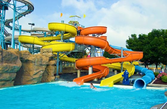 Goede prijs. Watervermaak Entertainment Outdoor games Glasvezelslide voor kinderen online