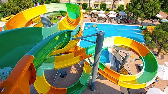 Goede prijs. Outdoor games voor volwassenen accessoires glasvezel waterglijbaan voor kinderen water speeltuin online