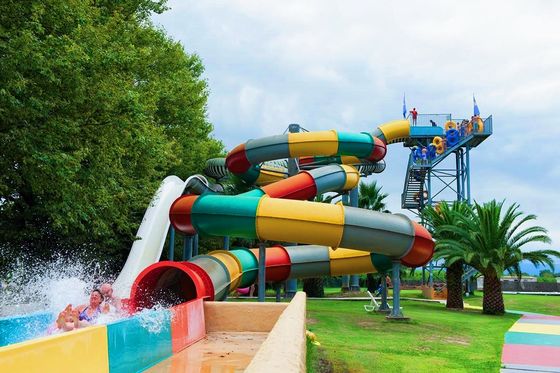 Goede prijs. OEM Commercieel Tuin Speelcentrum Water Spelen Glasvezelslide Voor Kinderen online