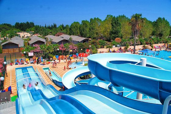 Goede prijs. Waterpark Vermaak Water speelapparatuur Glasvezel glijbaan Voor kinderen online