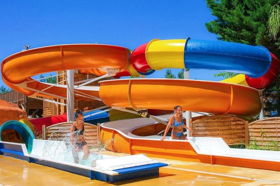 Goede prijs. Waterpark Watervermaaktoestellen Glasvezelslide online