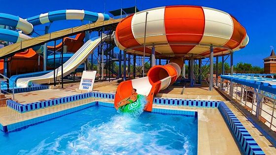 Goede prijs. Waterpark zwembad glasvezel Aqua Spiral Tube Slide online