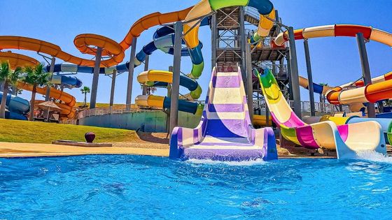 Goede prijs. Outdoor Children Aqua Amusement Park zwembad Glasvezel waterglijbaan fabrikant online