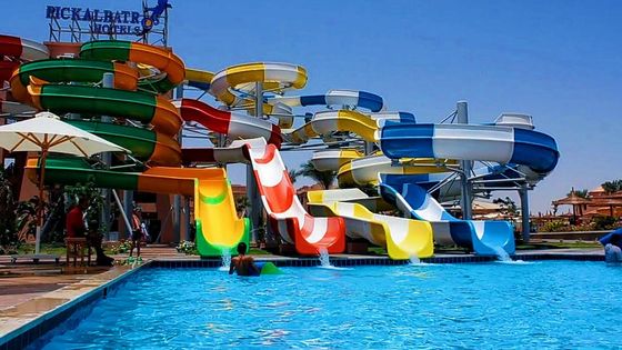 Goede prijs. Outdoor Kinderspel Zwem zwembad Water Glasvezelbuis Spiraal glijbaan online