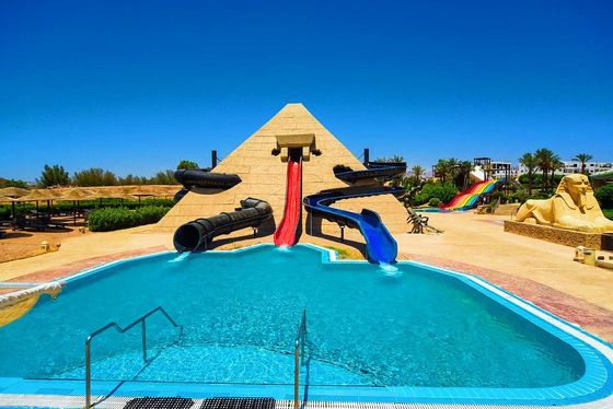 Goede prijs. Outdoor Mini Waterpark Aqua Play Equipment Stadspel Glasvezel Waterglijbaan Voor Kinderen online