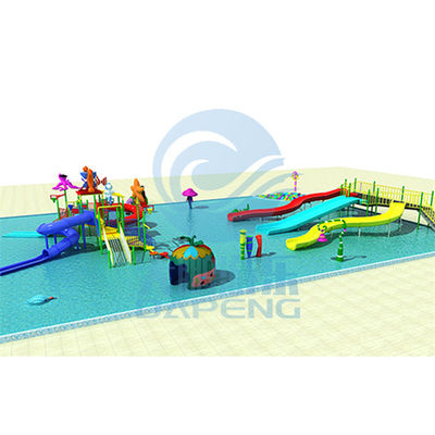 Goede prijs. Outdoor water amusement park speeltuin set kids glasvezel glijgroep online