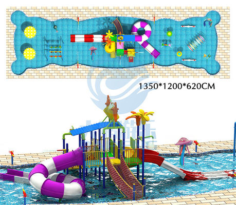 Goede prijs. Adult Aqua Fun Amusement Park Set Design met zwembad speelgoed online