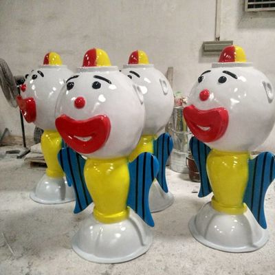Goede prijs. Waterpark Kinderen Water Splash Pad Equipment Big Head Clown voor kinderen zwembad online