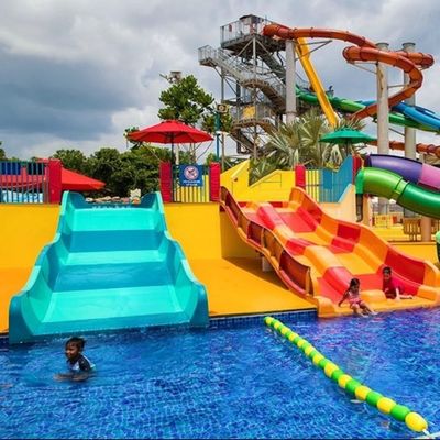 Goede prijs. Kinderen zwembad watersport Spelletjes apparatuur Glasvezel waterglijbaan voor kinderen online