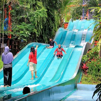 Goede prijs. OEM Outdoor Water Game Park Glasvezel Tube Waterglijbaan voor Kinderen online