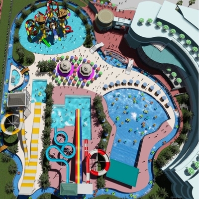Goede prijs. Outdoor Fiberglass Water Park Slide for Kids and Adults online
