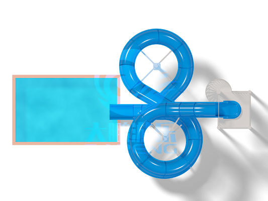 Goede prijs. 6m Height Commercial Water Slide with >150 Person Capacity and 30-60 Days Delivery online