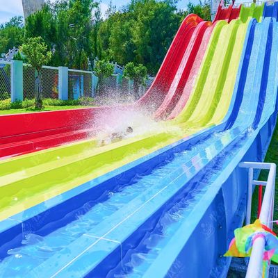 Goede prijs. Commercial Use Fiberglass Water Park Slide with 12 Months Warranty and 100-500kg Max Capacity online